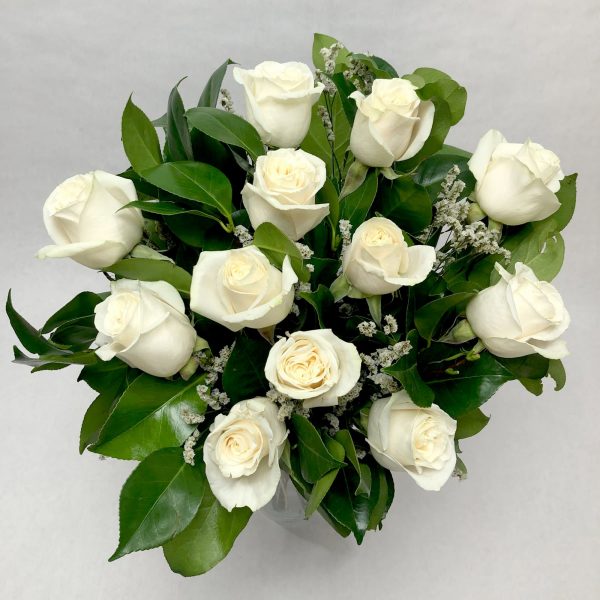 rosas blancas a domicilio madrid